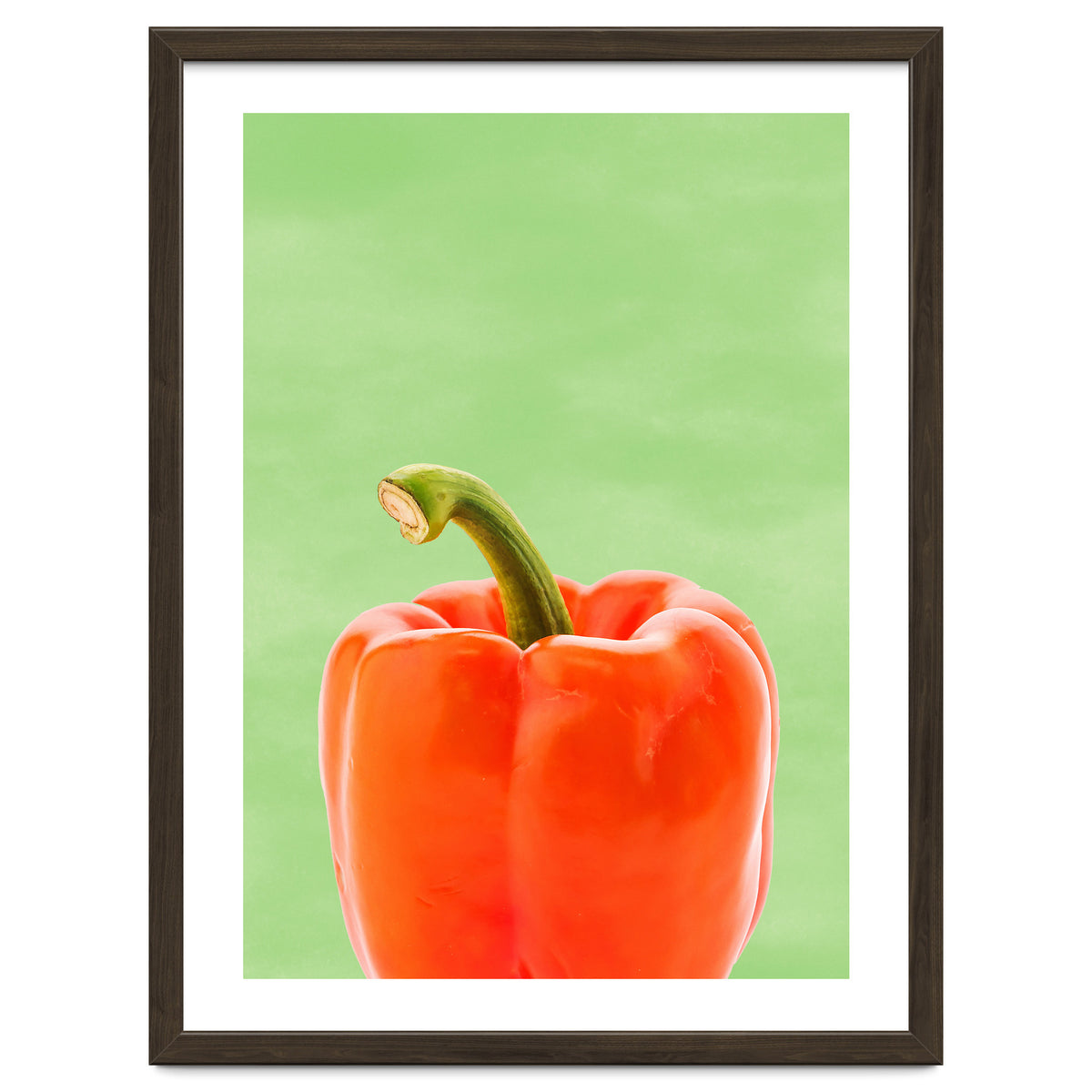 Red Bell Pepper, Fresh Kitchen Art, Capsicum Chilli