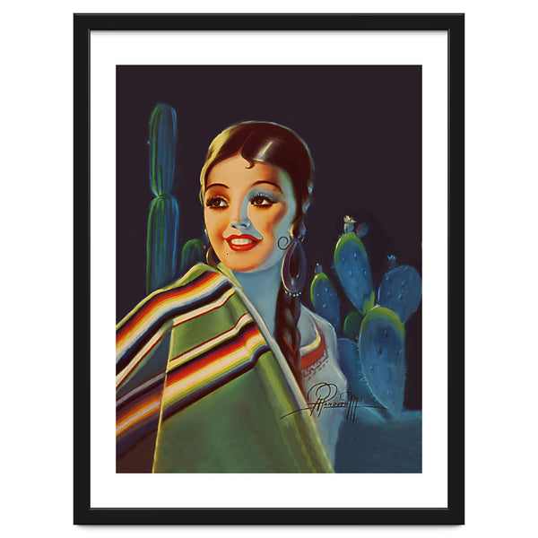 Pinup Mexican Girl
