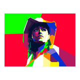 Jessica Biel American Actress WPAP Illustration Trending Now  (Print Only) thumbnail