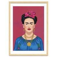 Frida Kahlo Portrait Illustration