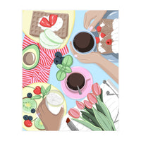 Girl Dinner Table (Print Only)