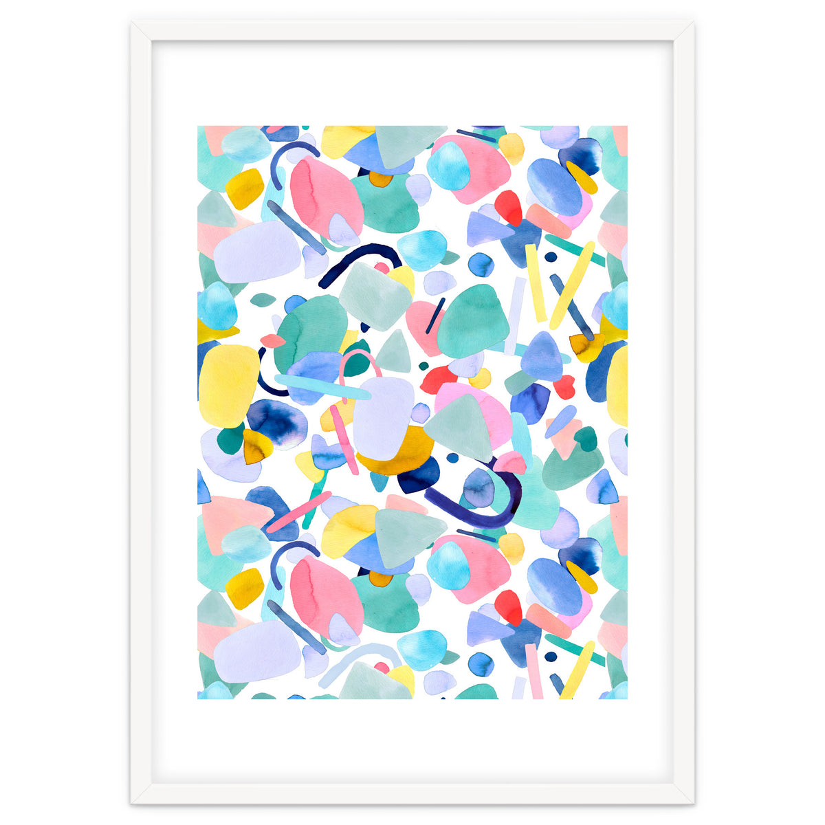 Abstract Geometric Modern Shapes