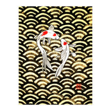 2 Koi In Wood (Print Only) thumbnail