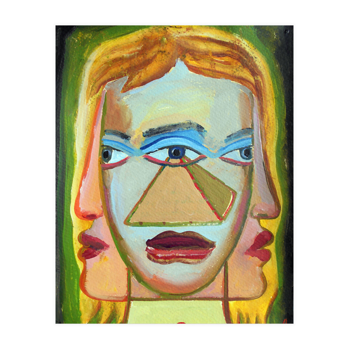 Cabeza De Mujer 20 (Print Only)