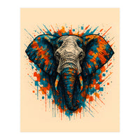Elephant Animal Watercolor (Print Only)
