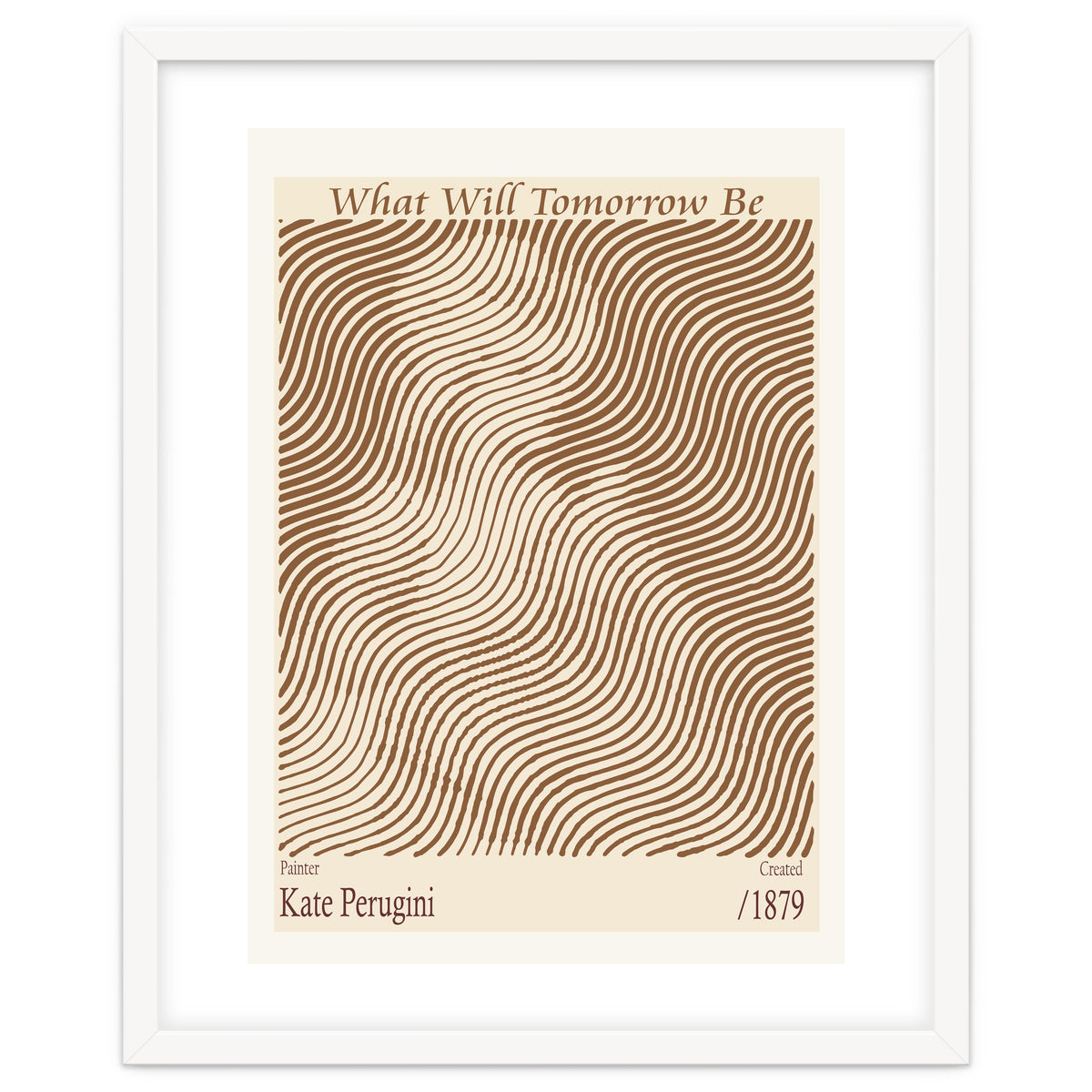 What Will Tomorrow Be – Kate Perugini (1879)