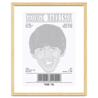 Receipt Art George Harrison