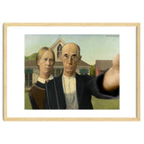 American Gothic - Grant Wood - Selfie thumbnail