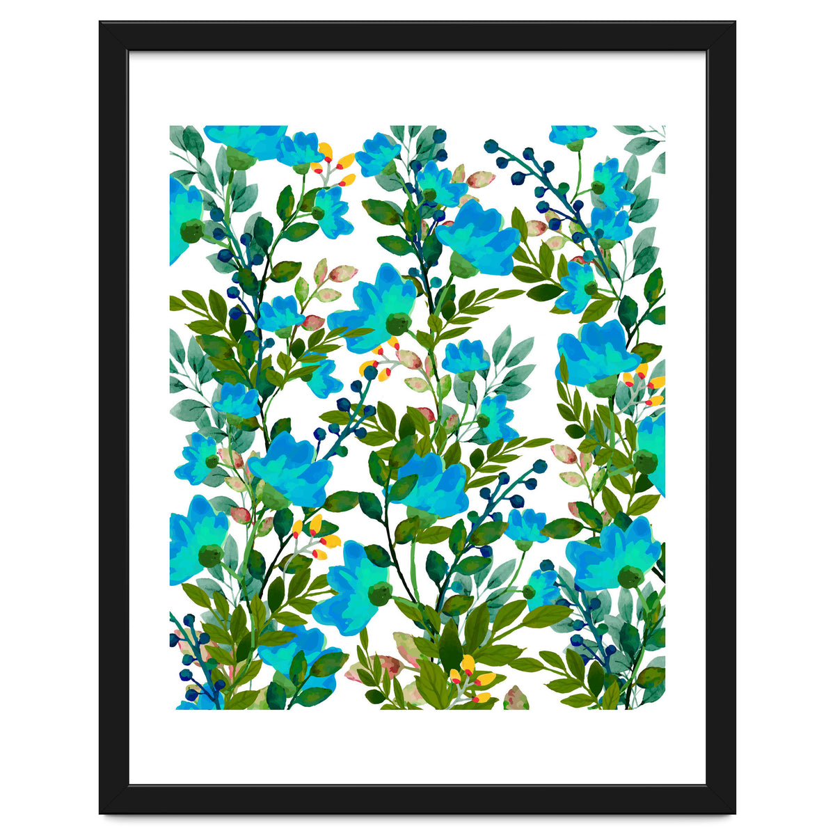 Blue #society6 #decor #buyart