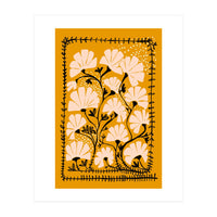 Ever blooming good vibes mustard yellow (Print Only)