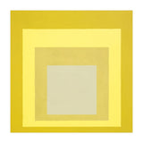 JOSEF ALBERS - HOMAGE TO THE SQUARE YELLOW WHITE (Print Only) thumbnail