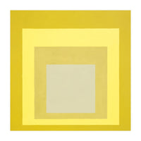 JOSEF ALBERS - HOMAGE TO THE SQUARE YELLOW WHITE (Print Only)