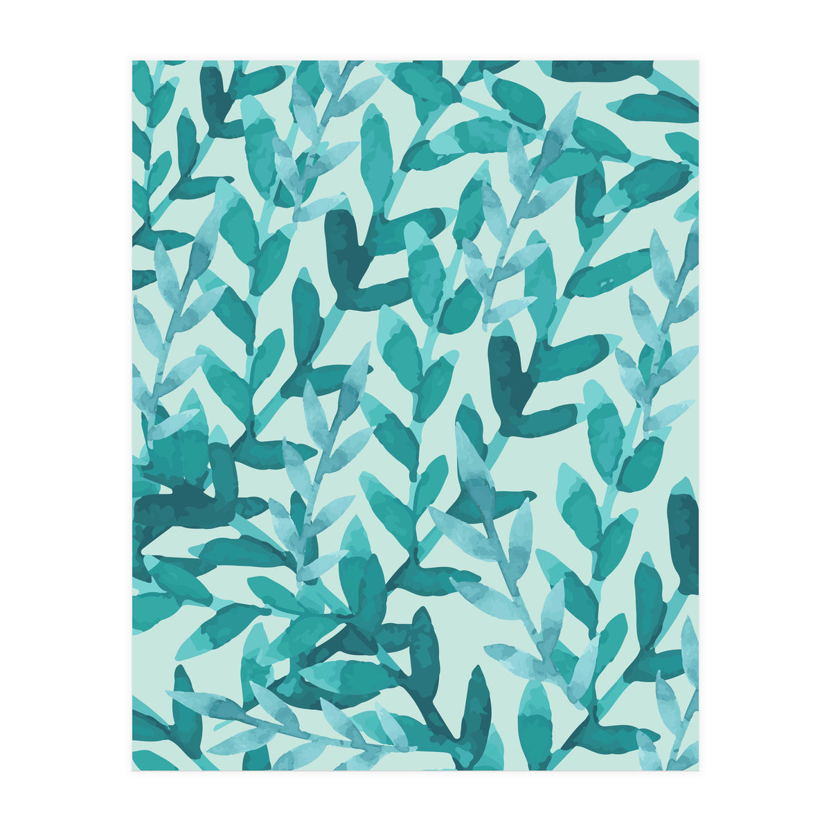 Lush Blue (Print Only)