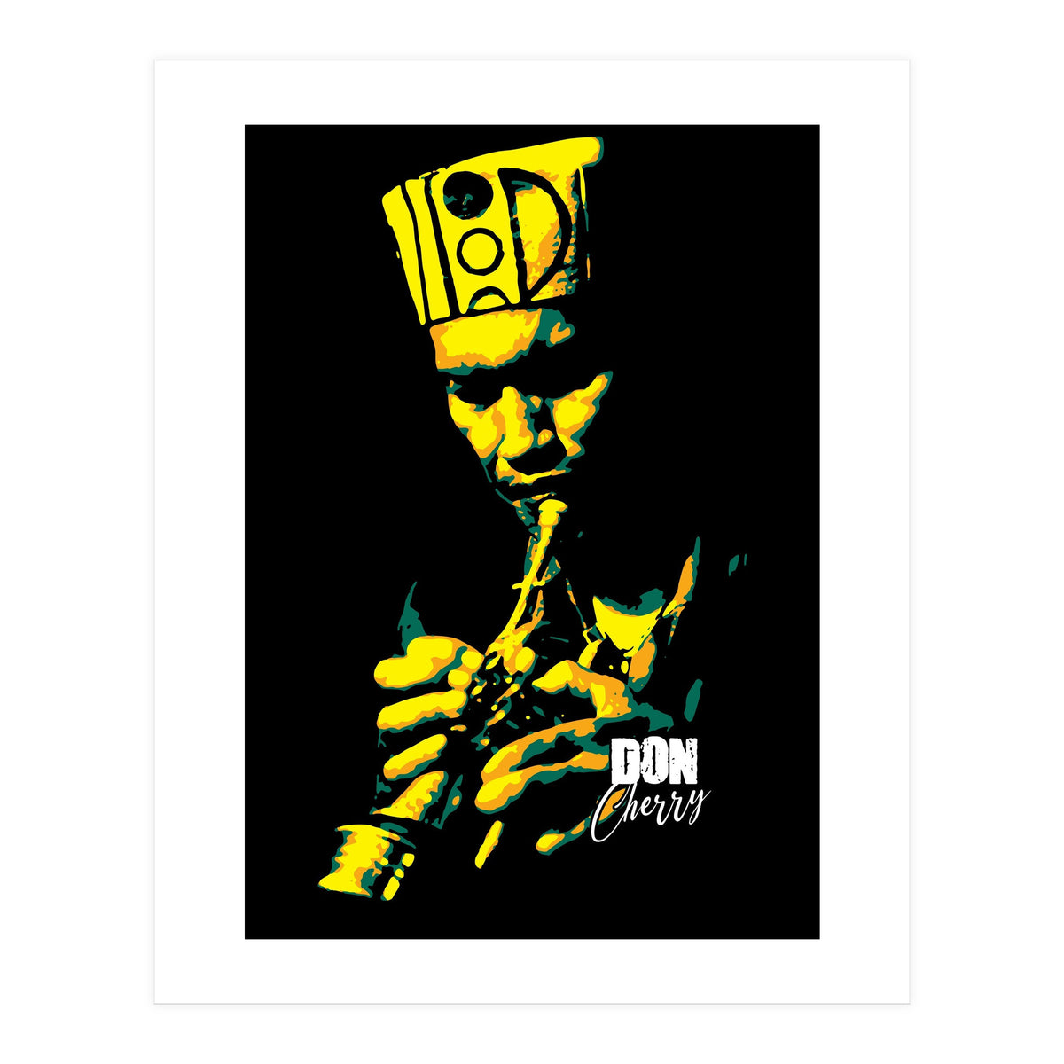 Don Cherry American Jazz Trumpeter v2 (Print Only)
