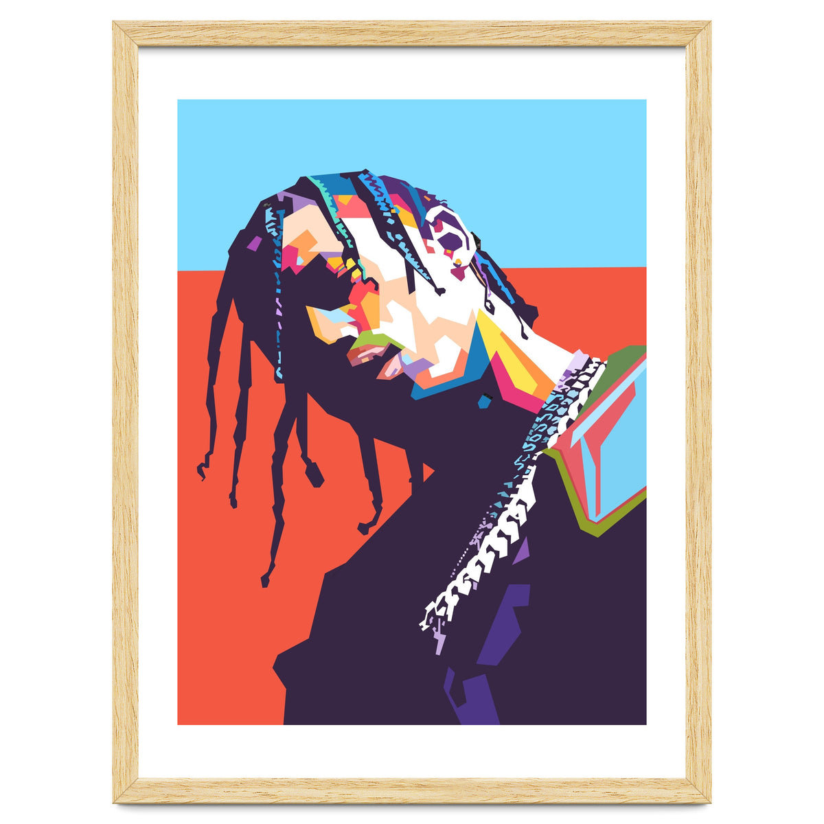 Travis Scott wpap art