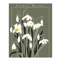 Flower Market Stockholm  Snowdrop (Print Only)