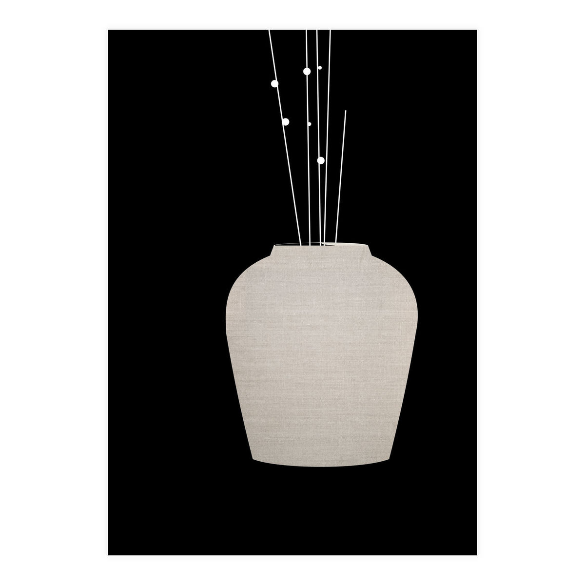 Vase Decoration  (Print Only)