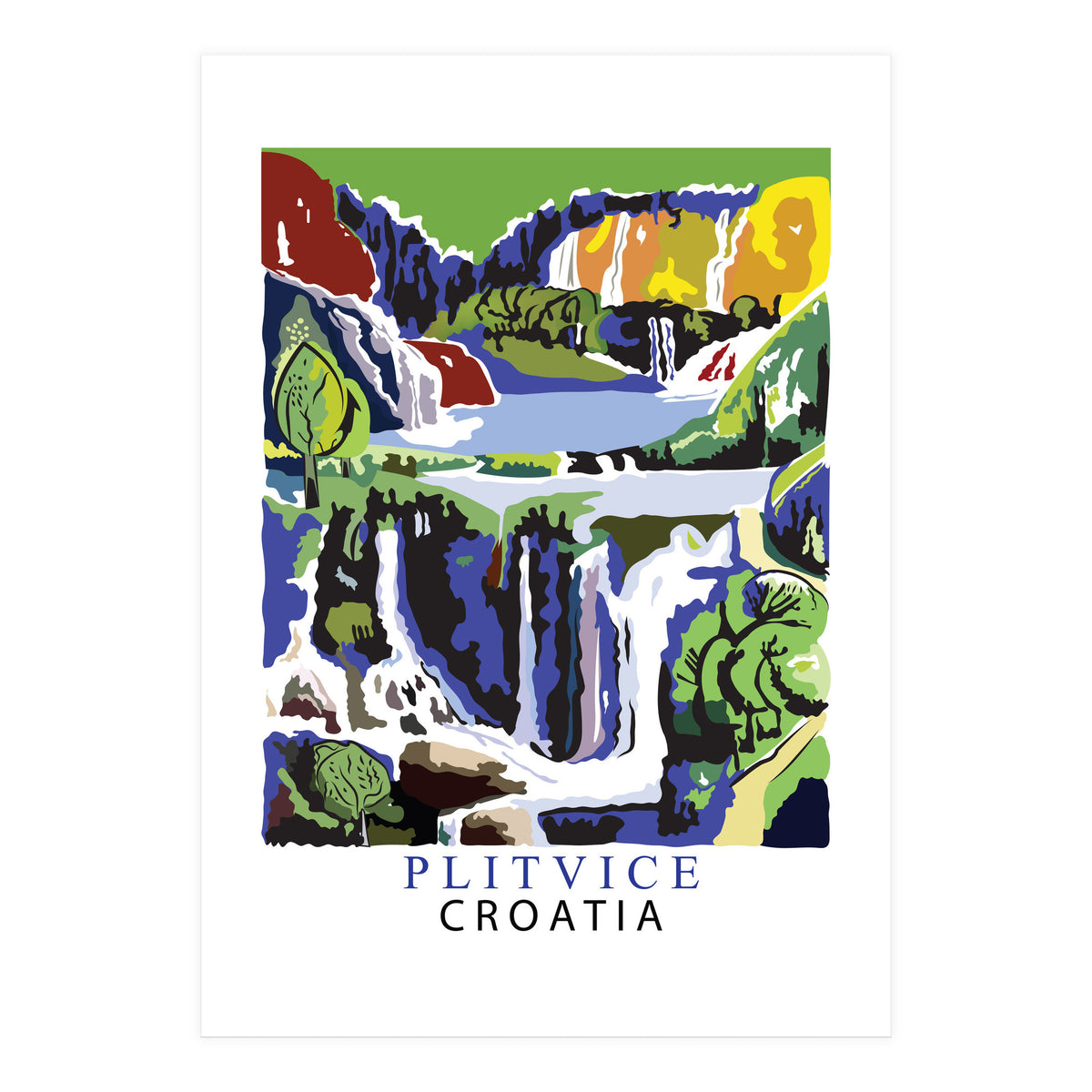Plitvice, Croatia (Print Only)