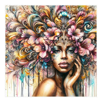 Tropical Baroque Muse (Print Only)