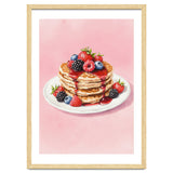 Berry Pancakes – Watercolor Breakfast Food thumbnail