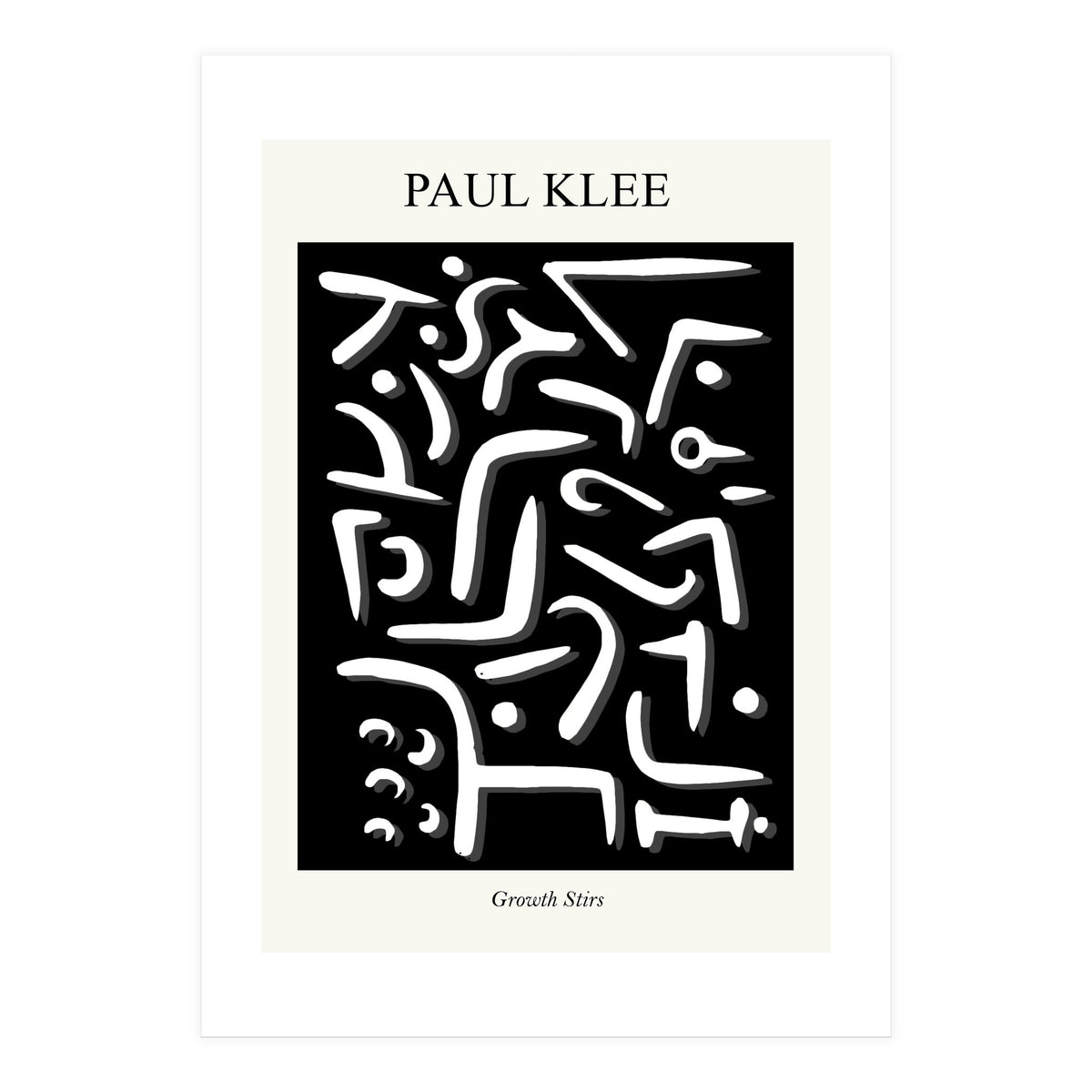 Growth Stirs — Inspired by Paul Klee (Print Only)