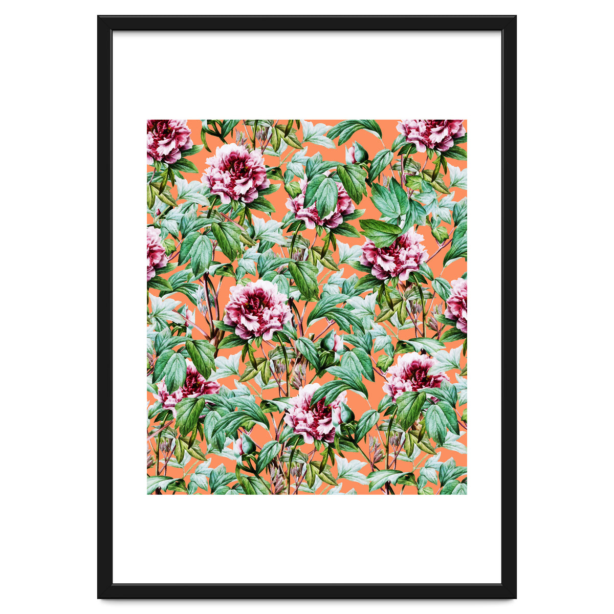 Frosty Florals || #society6 #decor #buyart