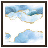 Blue & Gold Glitter Agate Texture 06 thumbnail