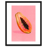 Papaya fruit illustration thumbnail