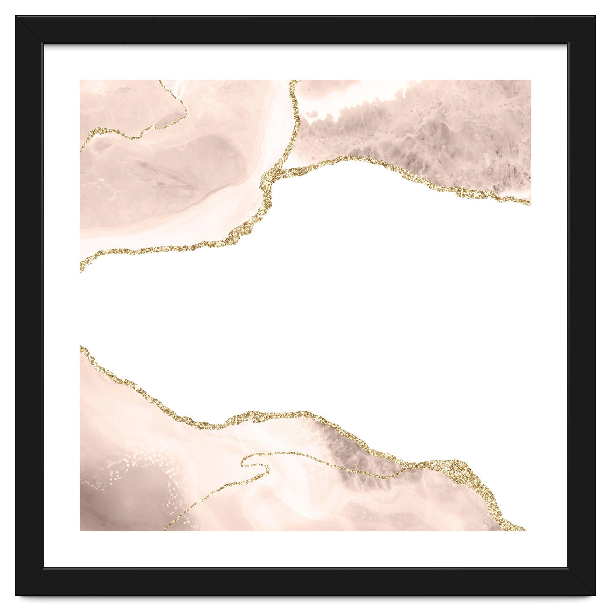 Ivory & Gold Agate Texture 06