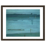 Nocturne, Blue and Silver: Chelsea, 1871 Canvas, 50,2 x 60,8 cm. thumbnail