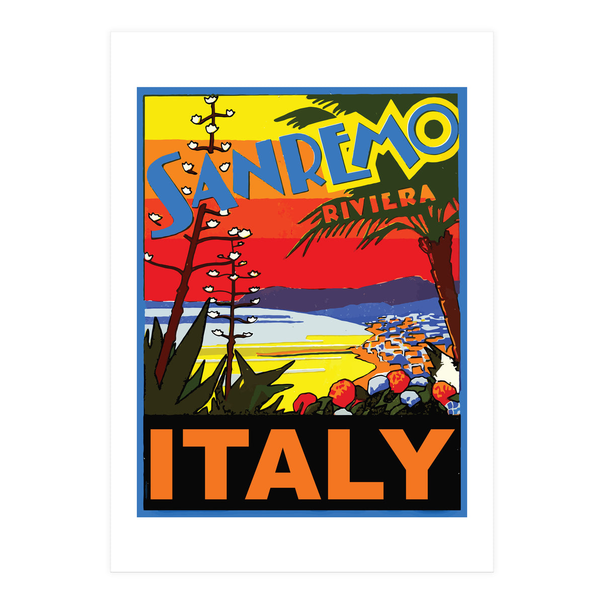 Sanremo, Italy (Print Only)