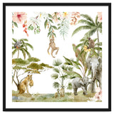 Watercolor Wild Animals Jungle thumbnail