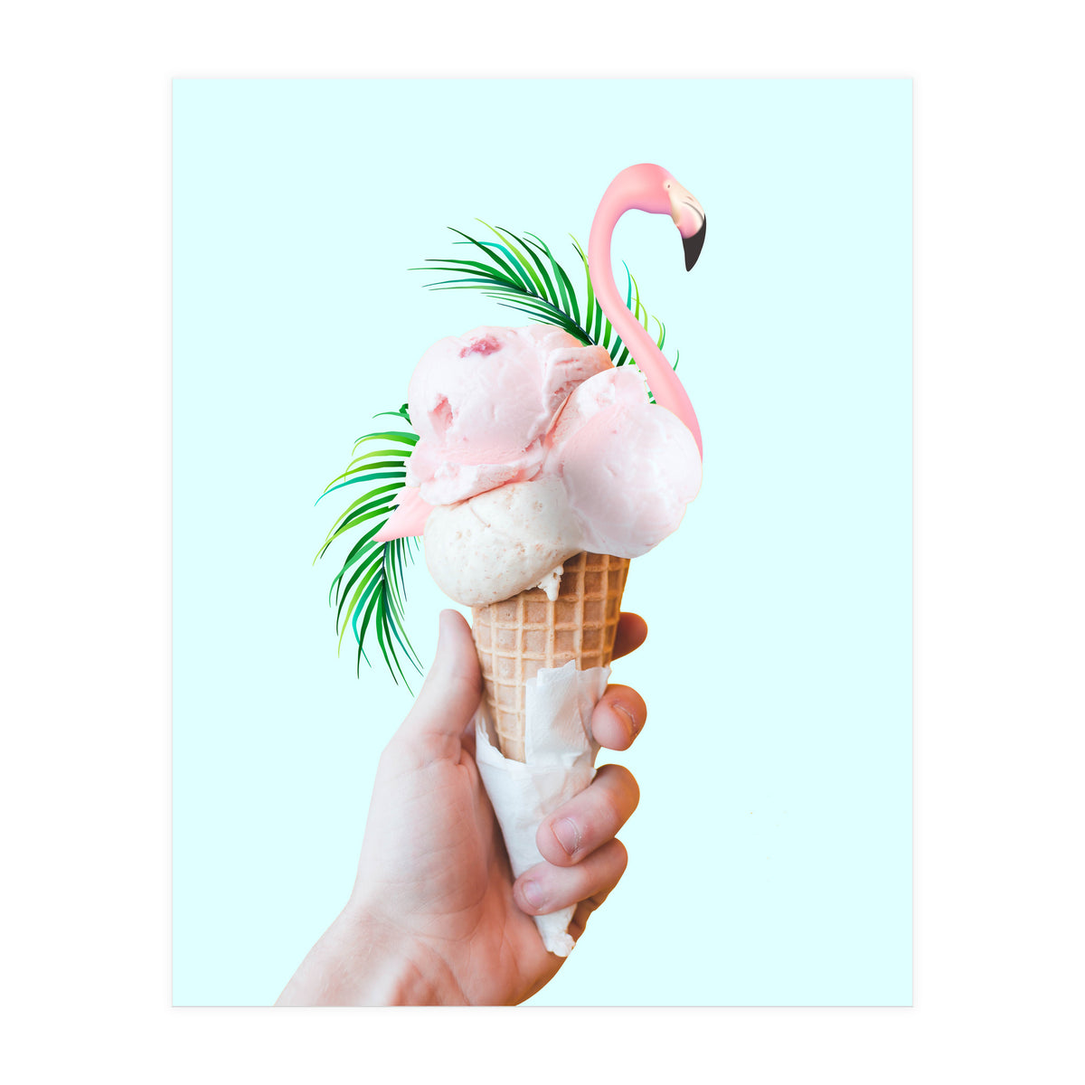 Tropical Ice Cream #society6 #decor #buyart (Print Only)