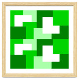 Green Abstract Square Tiles thumbnail