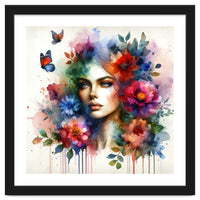 Ethereal Floral Portrait