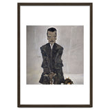 'Portrait of the Publisher Eduard Kosmack', 1910, Oil on canvas. EGON SCHIELE. thumbnail