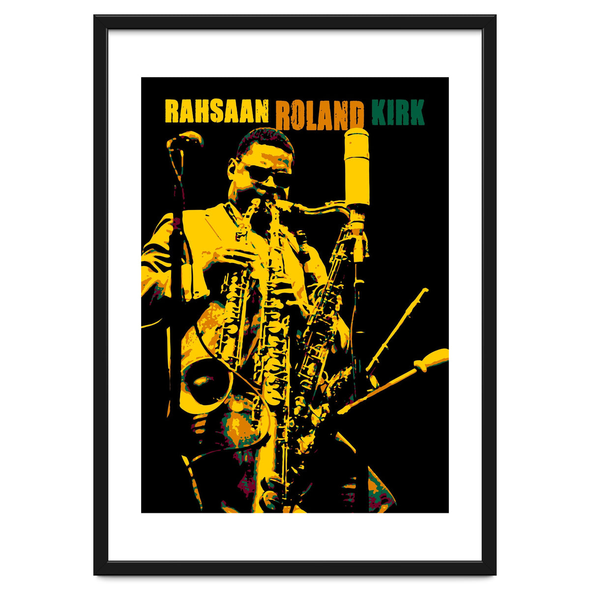 Rahsaan Roland Kirk Jazz Musician Legend 2