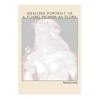 Idealised Portrait of a Young Woman as Flora – Bartolomeo Veneto (ascii art)  (Print Only)