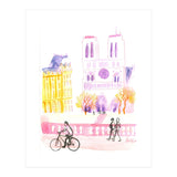 Paris Notre-dame Pink (Print Only) thumbnail