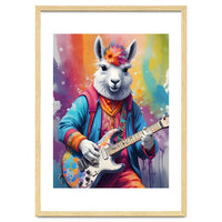 Lama Plays Guitar