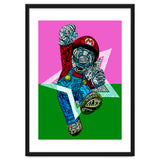 Mario Bross Typo Style Cartoon Pop Art thumbnail