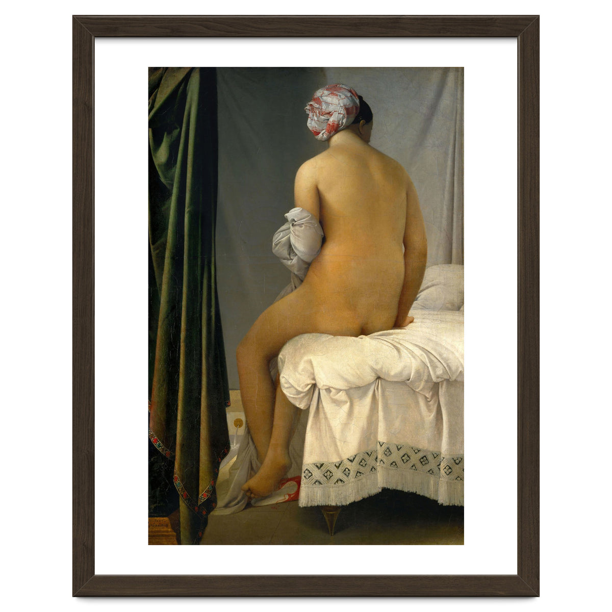 Jean Auguste Dominique Ingres / 'The Valpinçon Bather', 1806, Oil on canvas, 146 × 97,5 cm, RF 259.