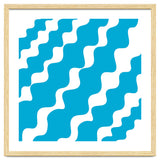 Slanting Blue Wavy Pattern thumbnail