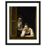 Bartolome Esteban Murillo:Two Women at a Window, c.1655/1660. National Gallery of Art Washington DC. thumbnail