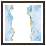 Blue & Gold Glitter Agate Texture 08 thumbnail