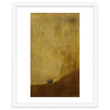 Dog, half submerged. One of the " from the Quinta del Sordo, Goya's house.1819-1823. thumbnail