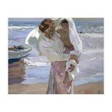 'Just Out of the Sea', 1915, Oil on canvas, 130 x 155 cm. (Print Only) thumbnail