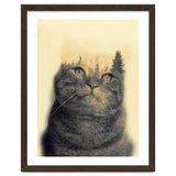 Cat double exposure thumbnail