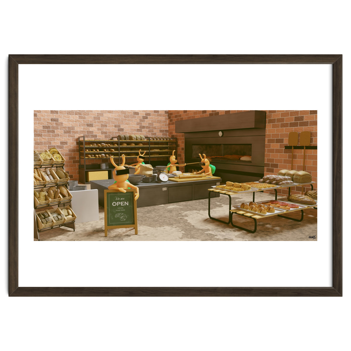 Bakery "Open Everyday" (Lwuba 033 Bakery 04)