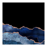 Navy & Rose Gold Agate Texture 10 (Print Only) thumbnail